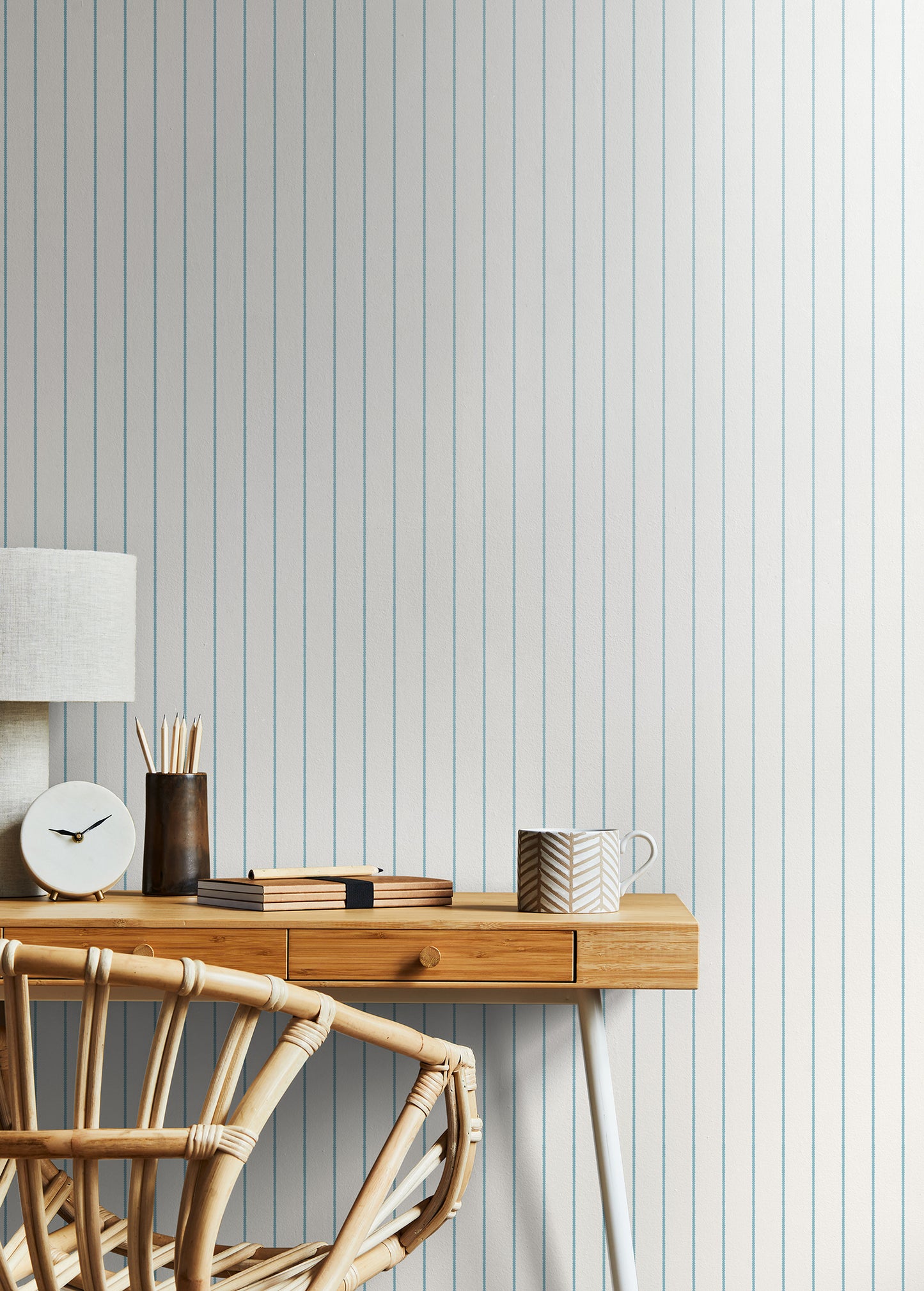 SCALLOP STRIPE - Petrol