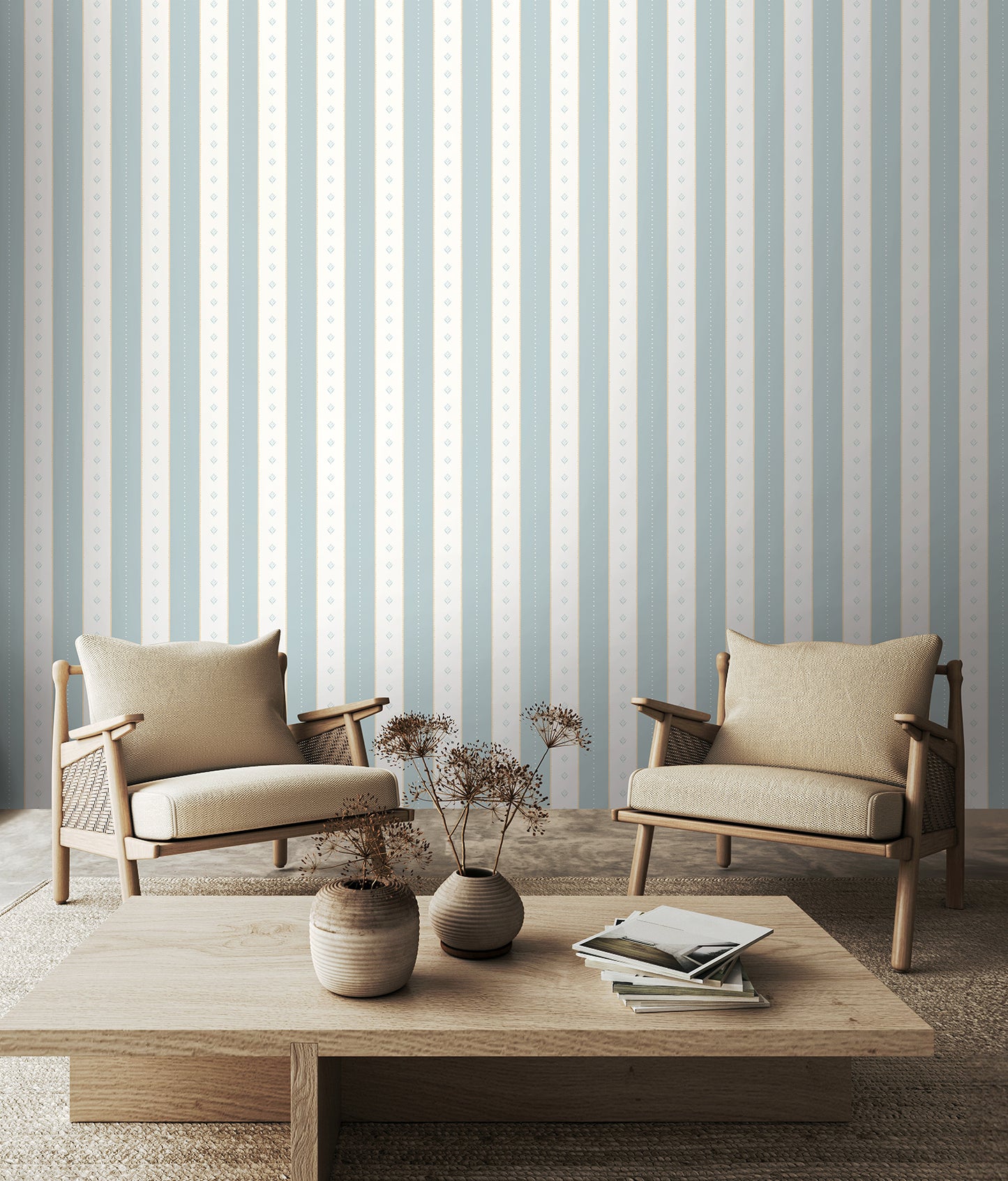 DECORATIVE STRIPE - Wedgewood