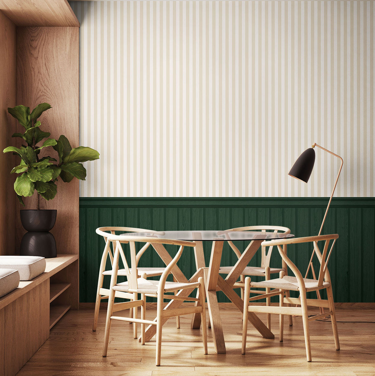 TONGUE & GROOVE STRIPE - Forest