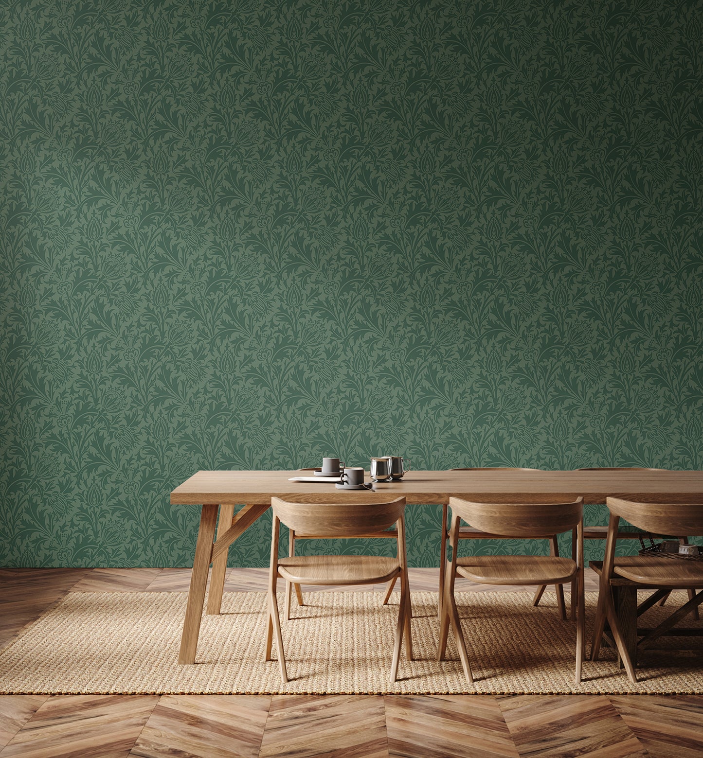 THISTLE DAMASK - Forest