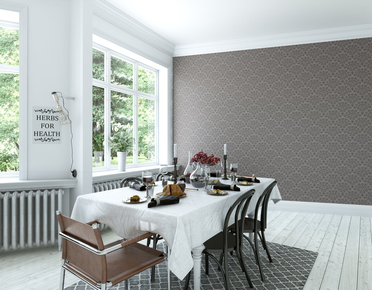 DECO FAN - Black