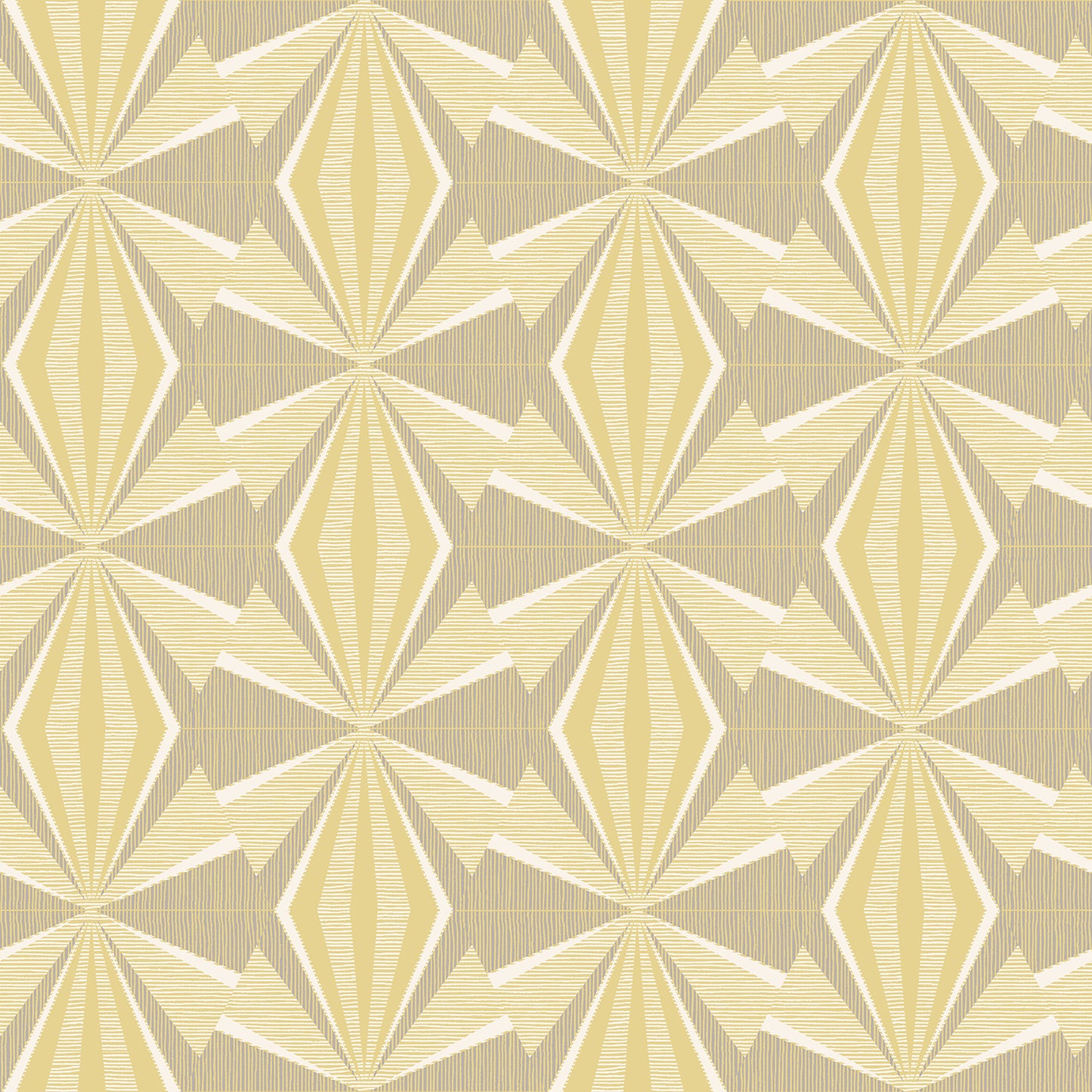 SUNRAY DIAMOND - Grey & Yellow