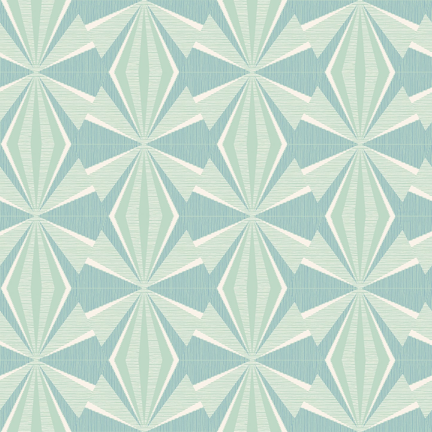 SUNRAY DIAMOND - Teal Blue