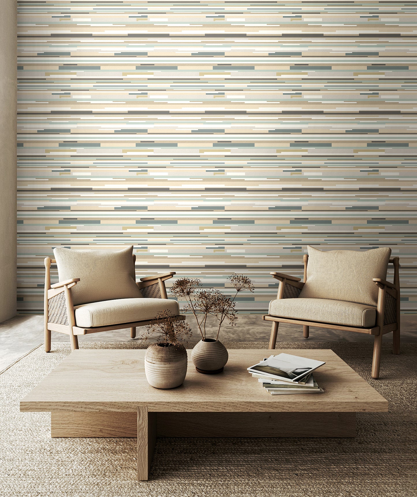 HORIZONTAL STRIPE - Grey