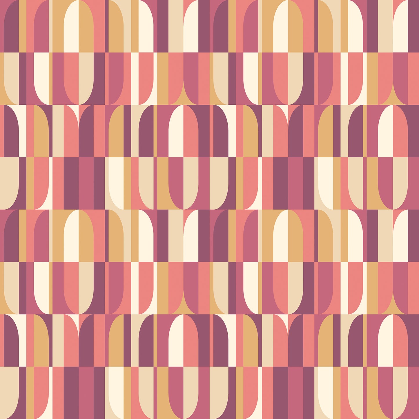 BUILDING BLOCKS - Plum & Gold