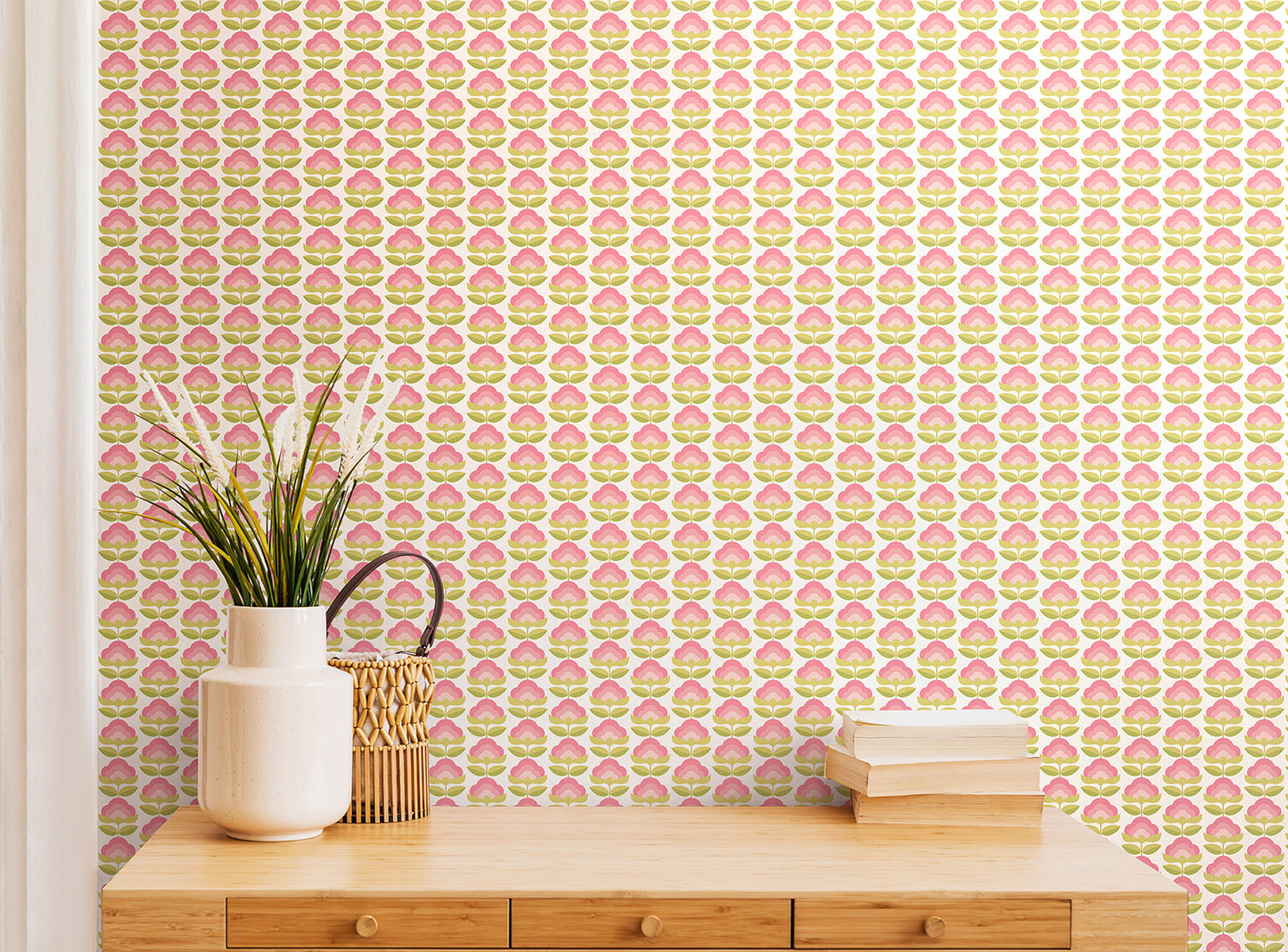 RETRO FLOWER - Rose & Apple
