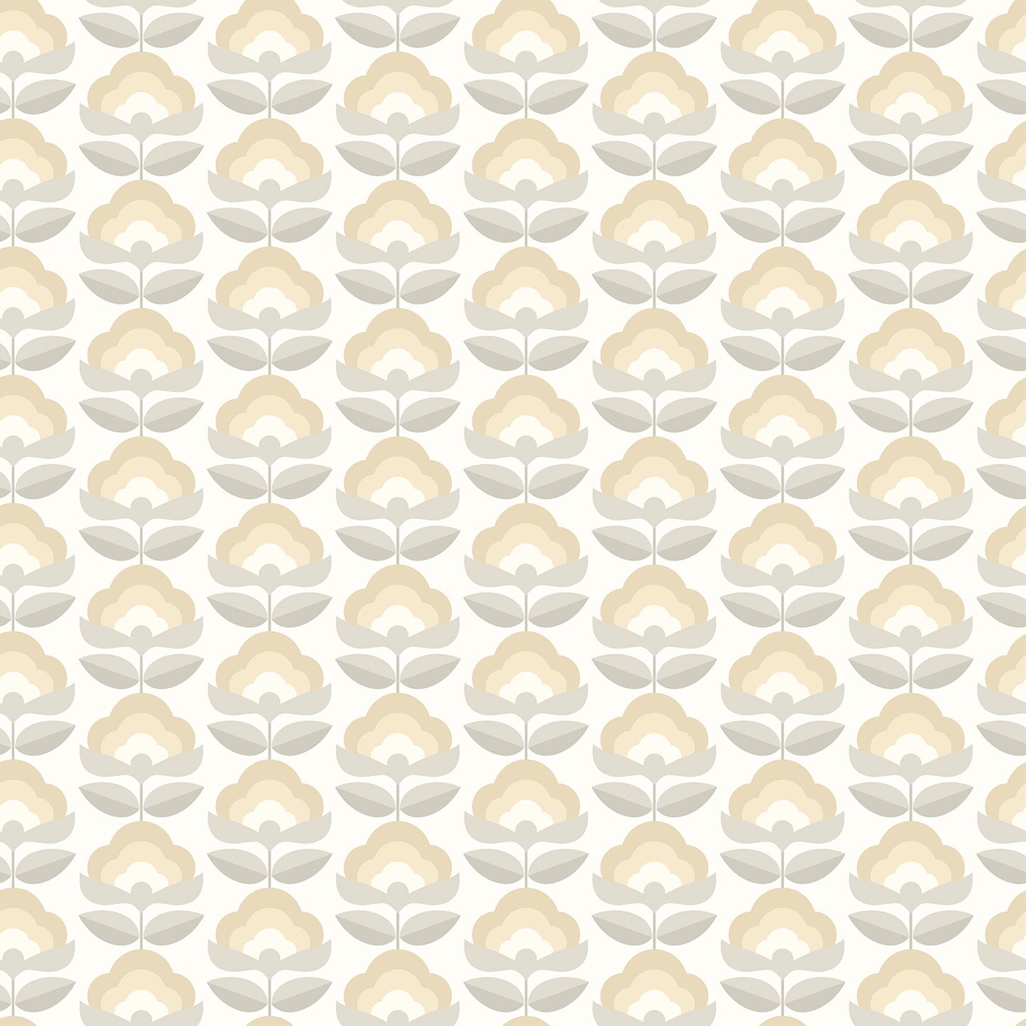RETRO FLOWER - Stone & Dove