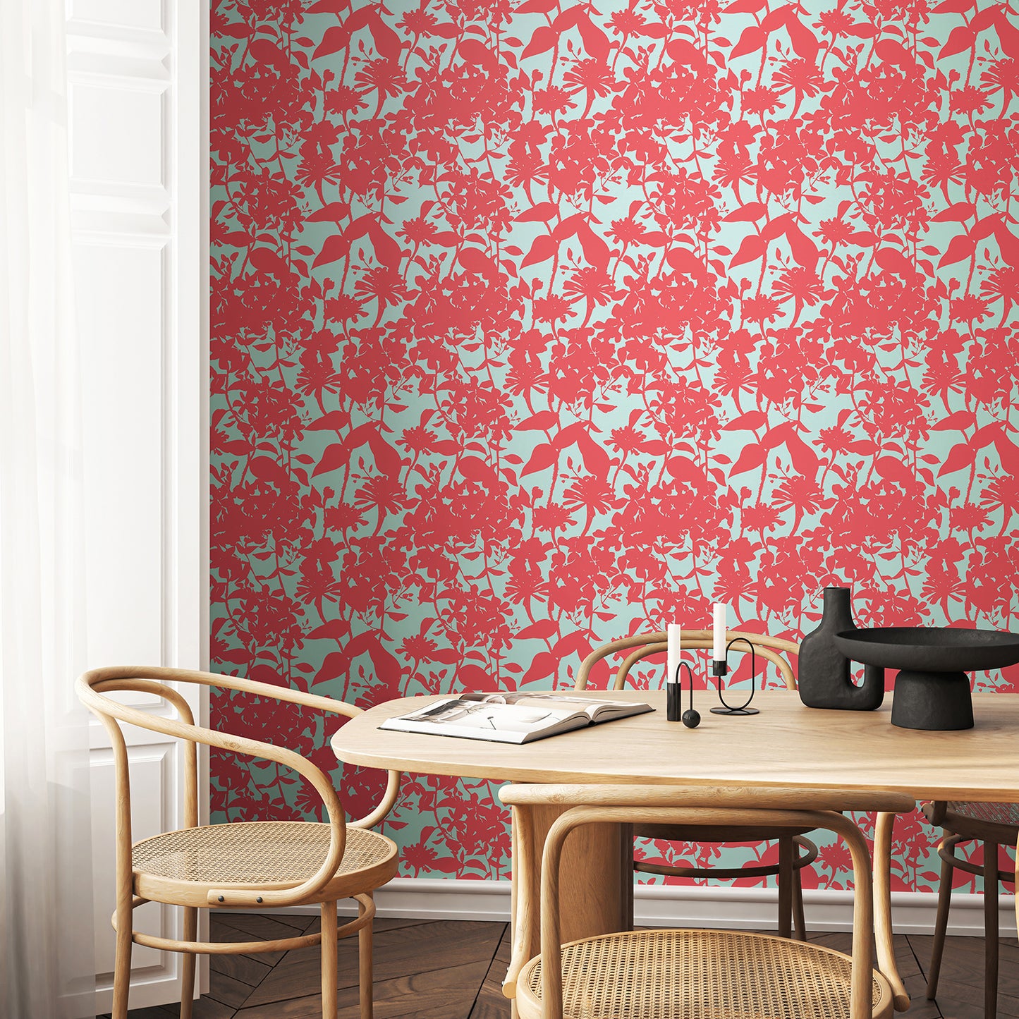 SUMMER SILHOUETTE - Coral Twist