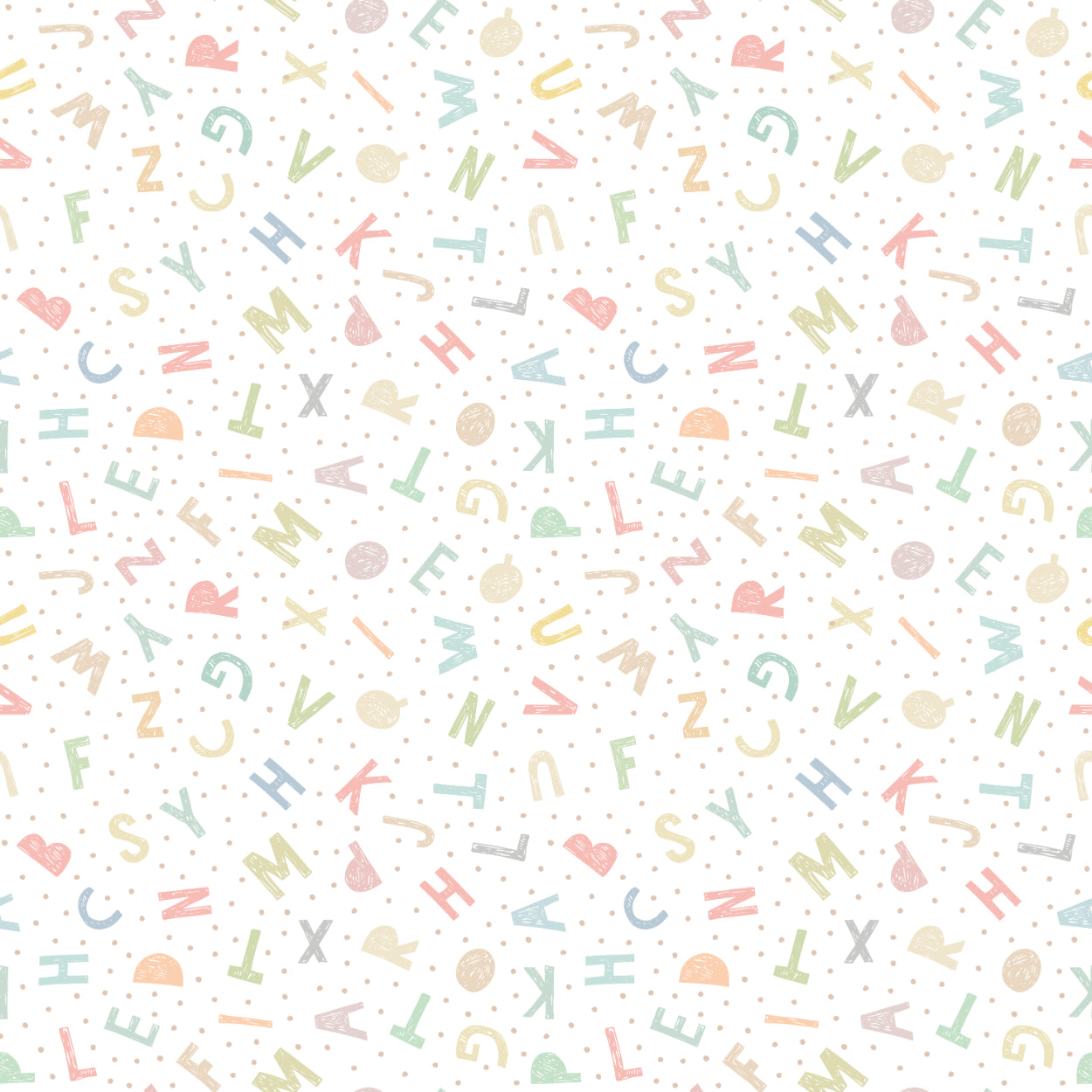ALPHABET JUMBLE - Soft Sorbet