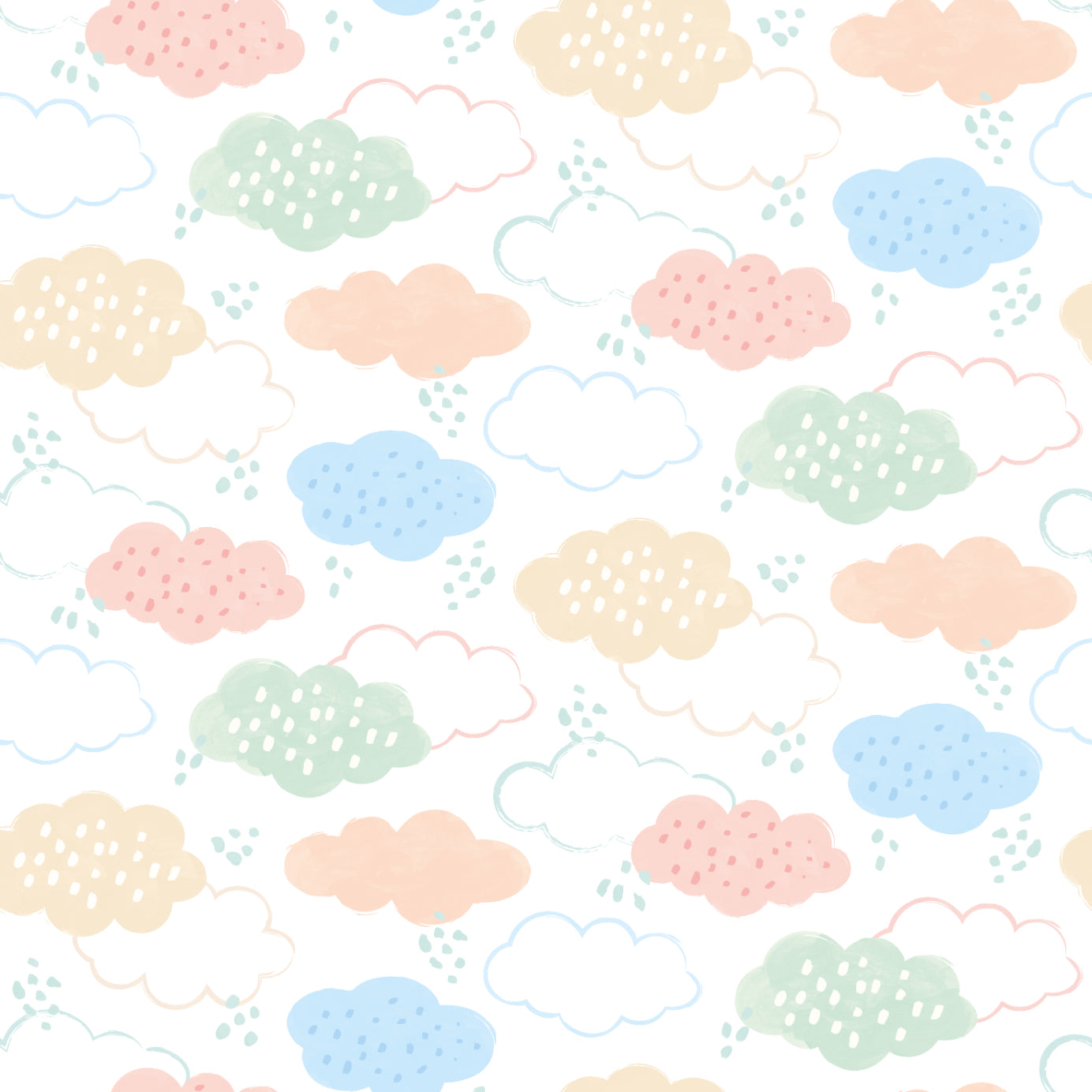 FLUFFY CLOUDS - Pastel Riot