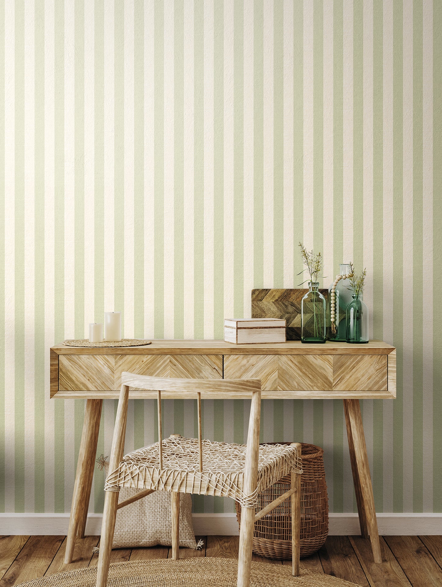 SHADOW STRIPE - Linen