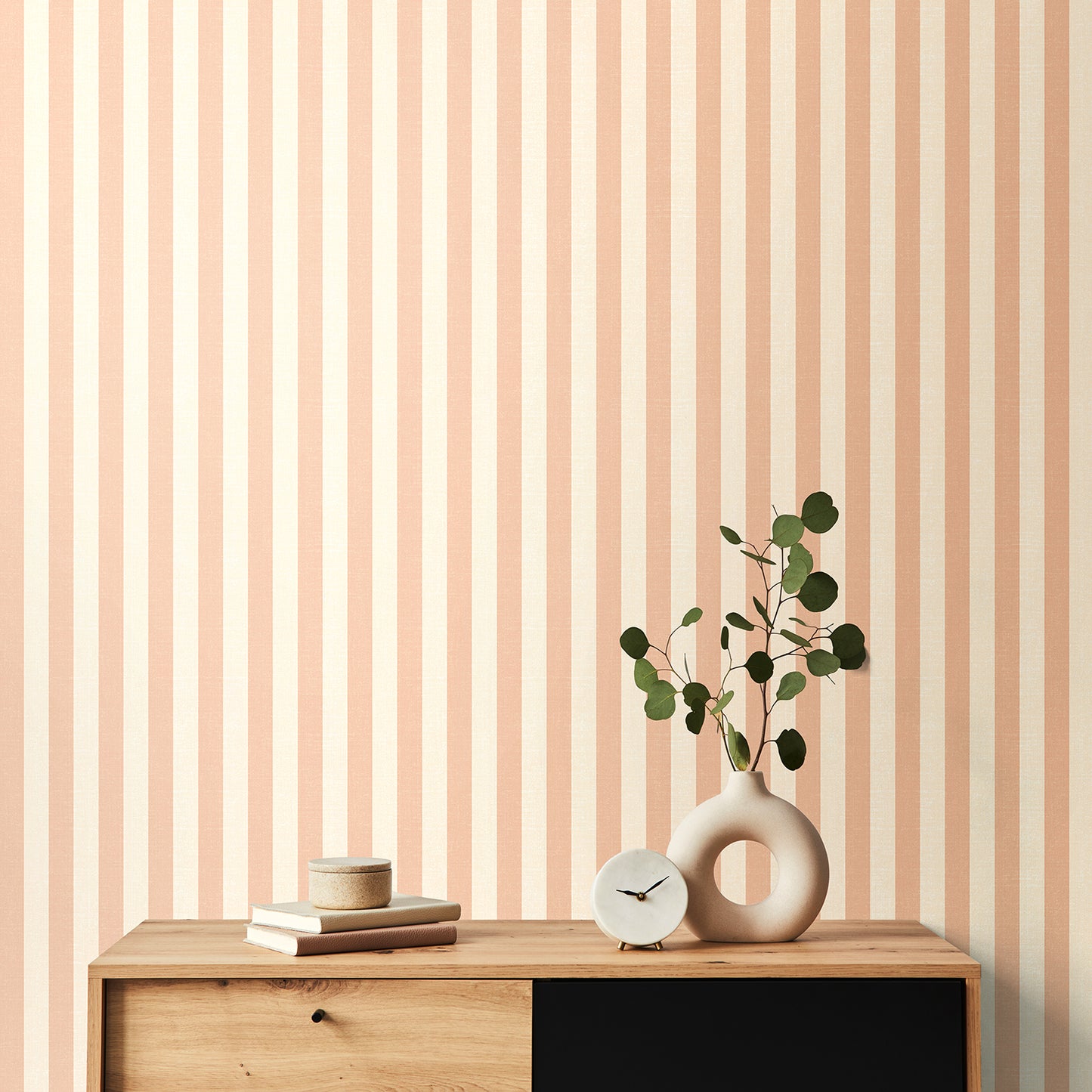 SHADOW STRIPE - Peach