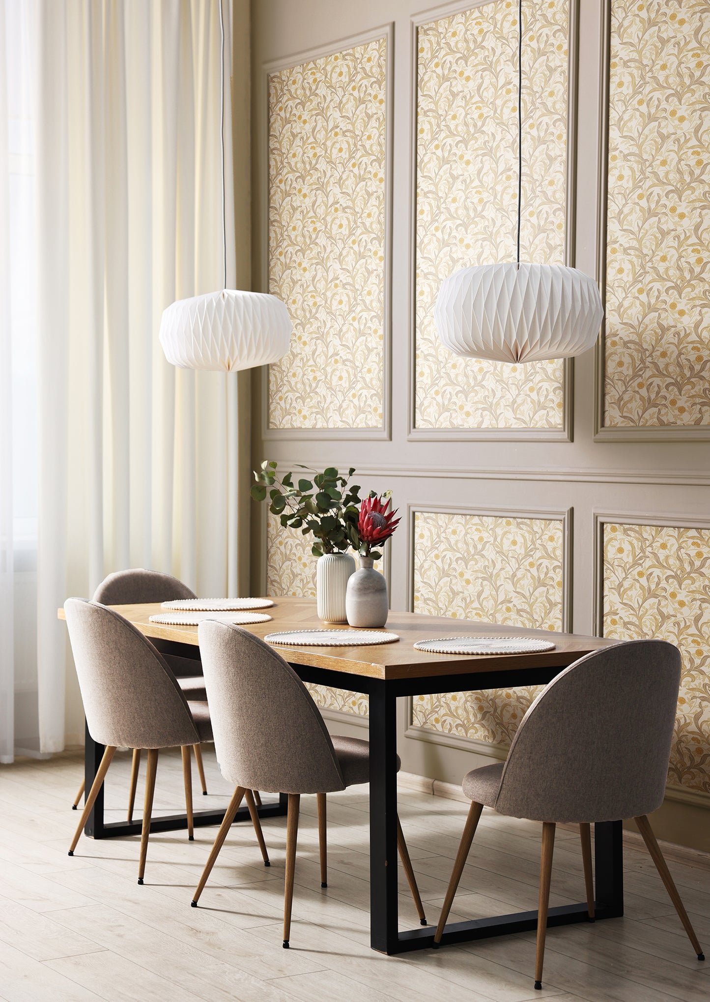 FLORAL TRAIL - Stone