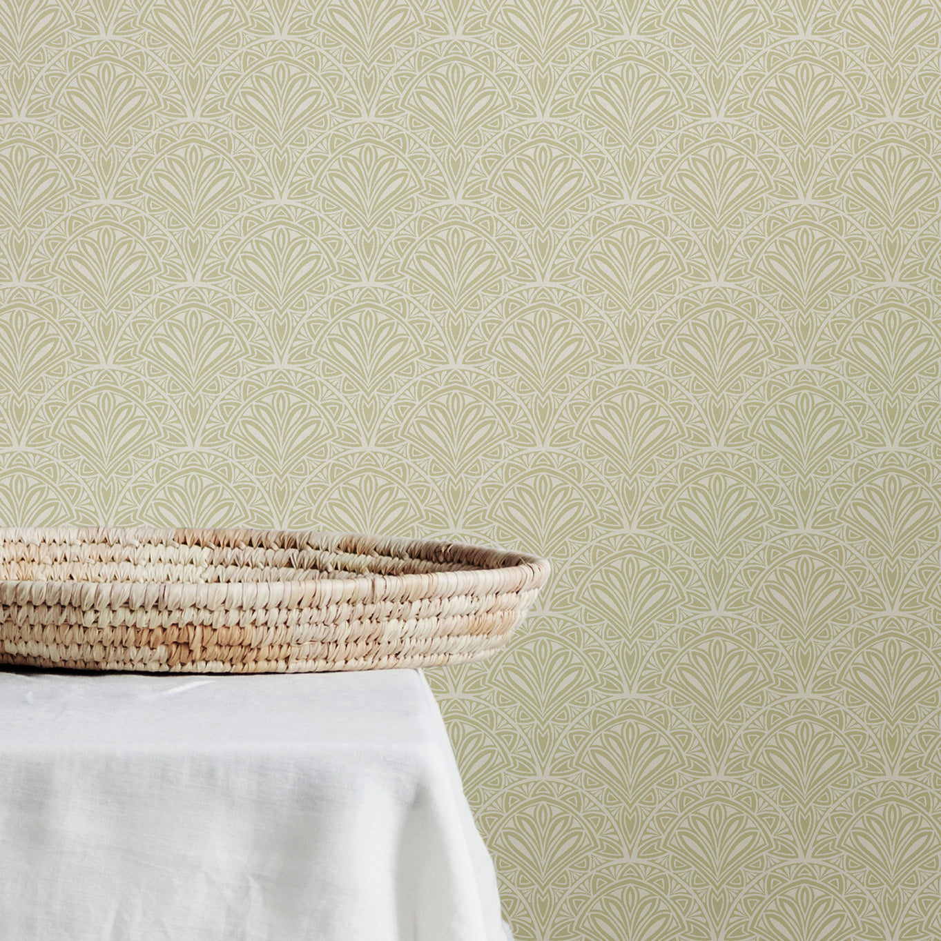 DITSY DECO FAN - Sage