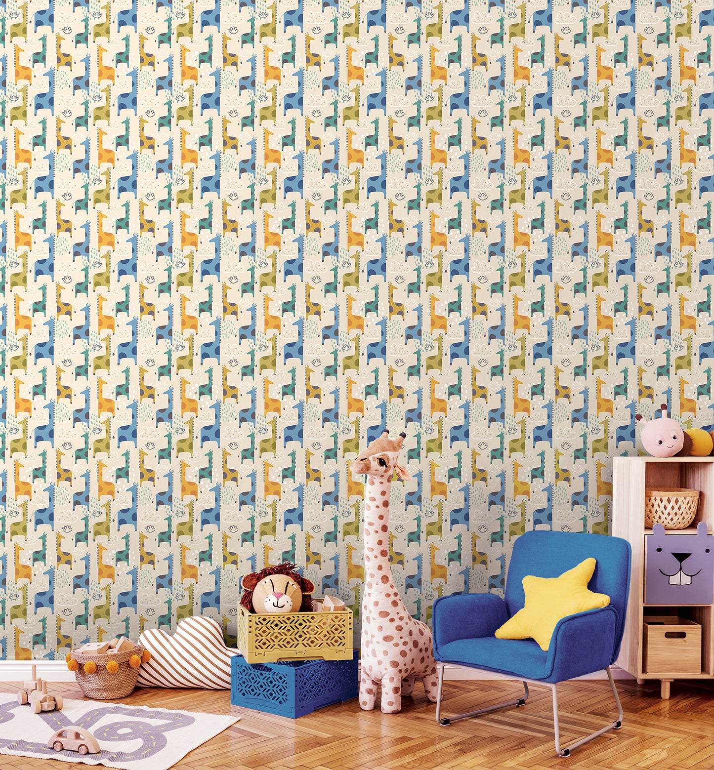 GIRAFFE FRIENDS - Denim Mix