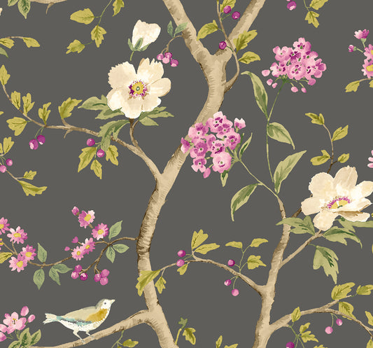 BIRD SONG - Plum & Noir