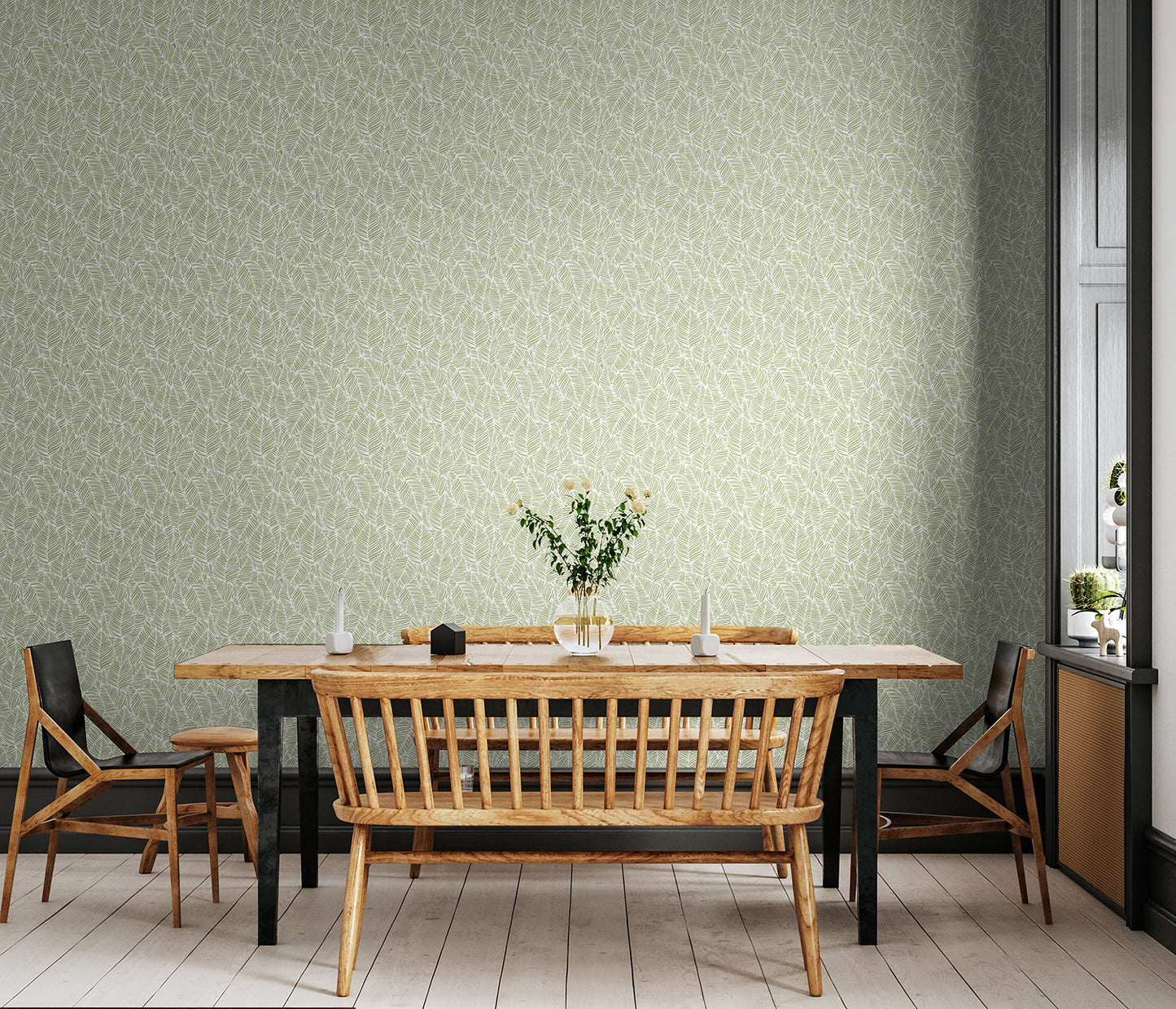 ZEBRA LEAF - Olive