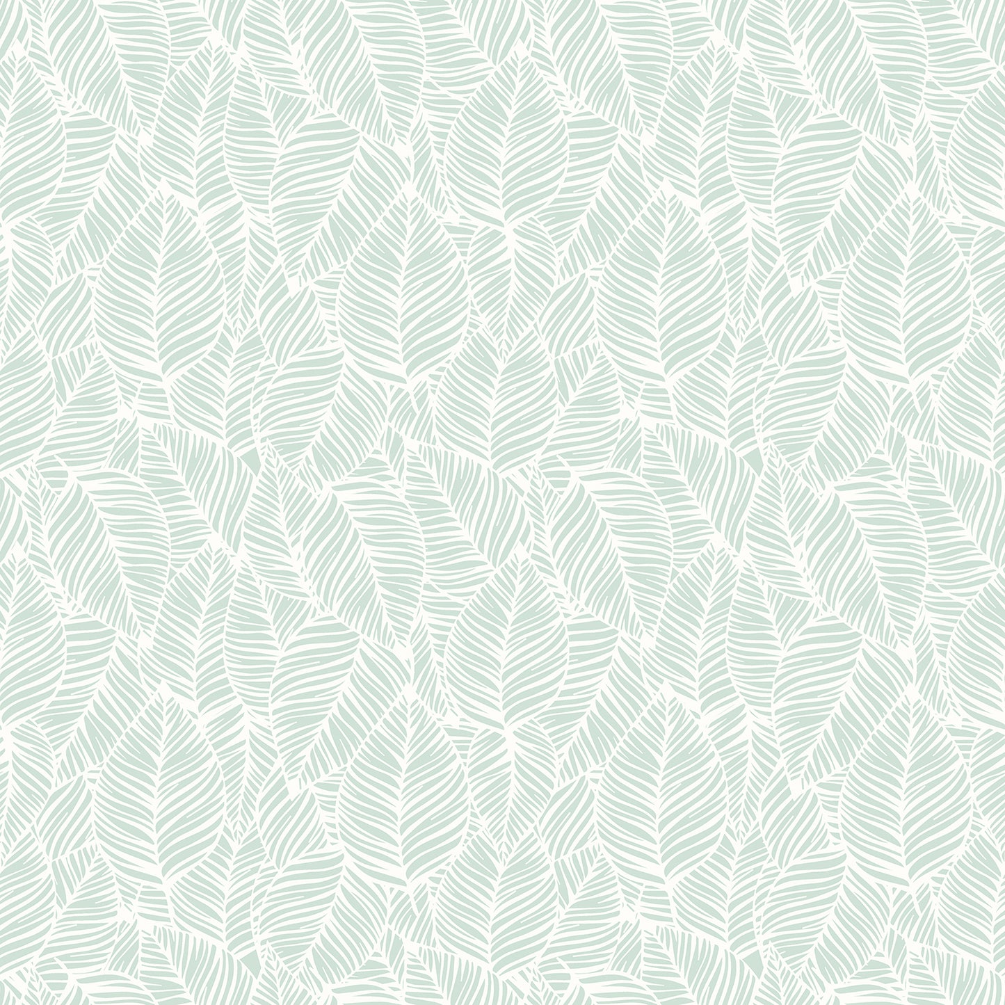 ZEBRA LEAF - Duck Egg Blue