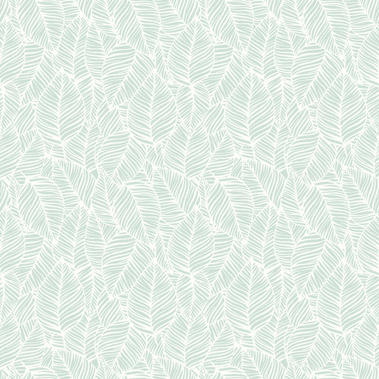 ZEBRA LEAF - Duck Egg Blue