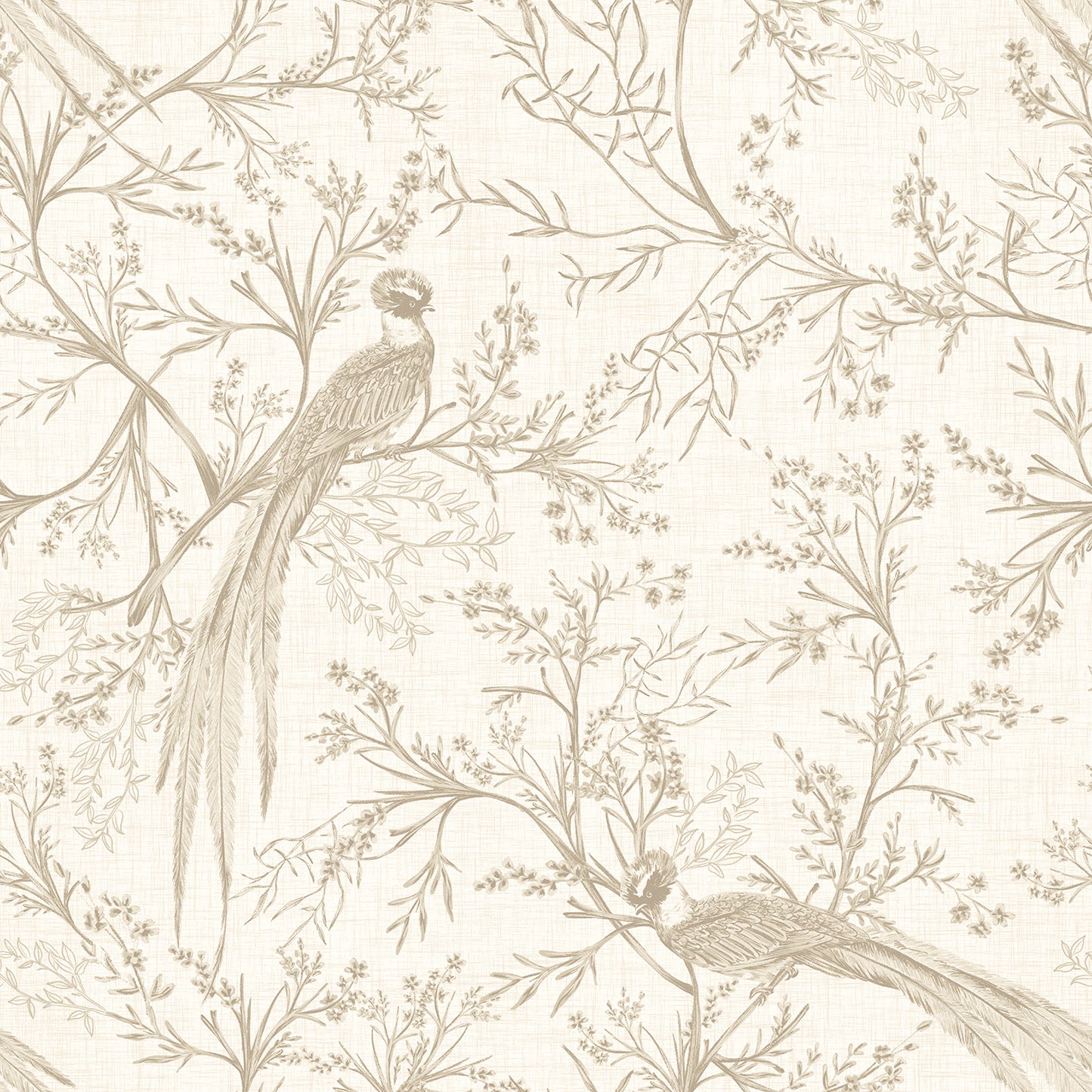 BIRD TOILE - Stone