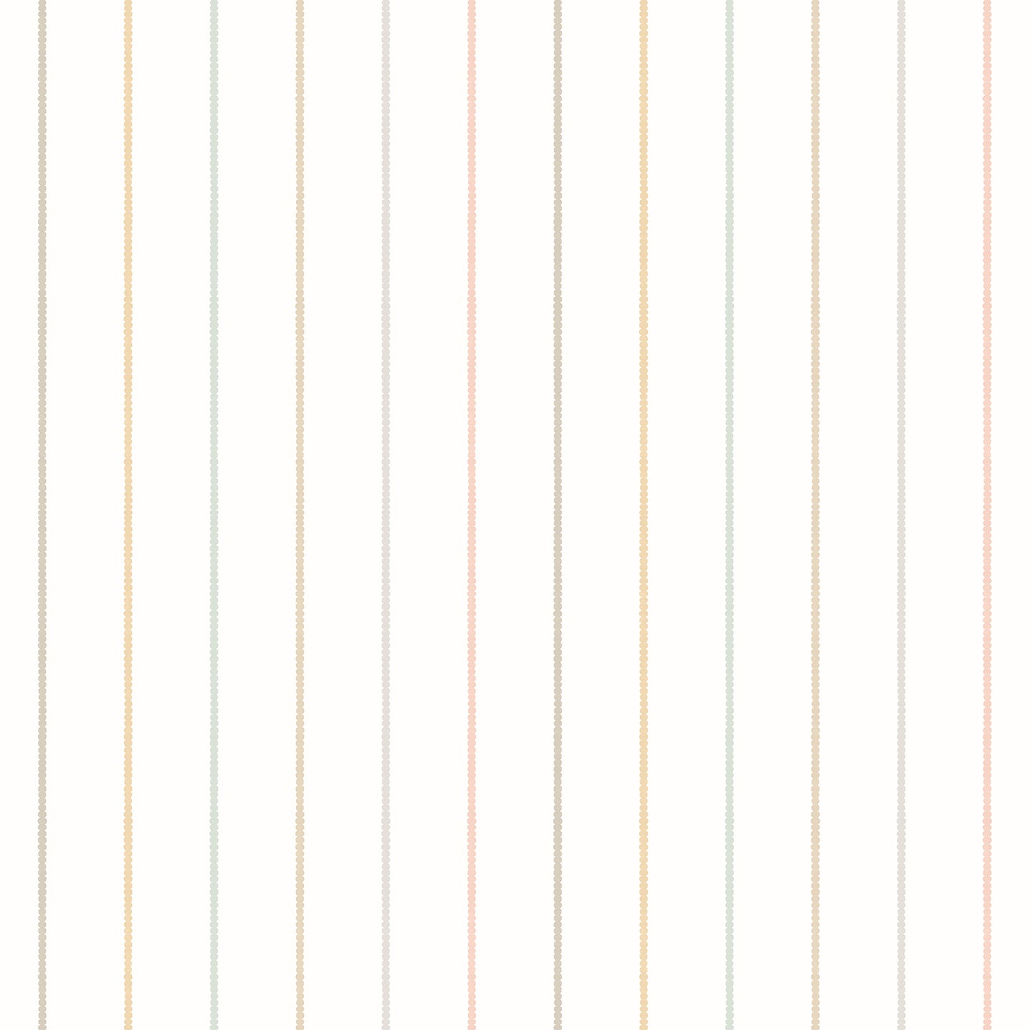 SCALLOP STRIPE - Linen & Straw Mix