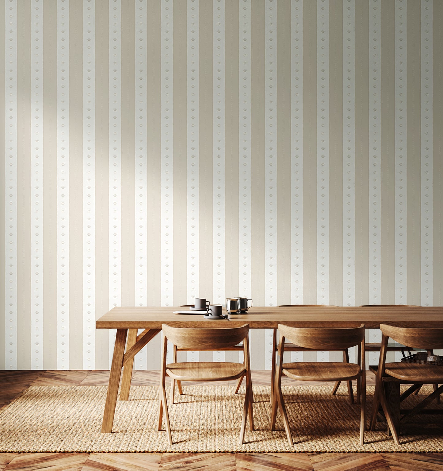 DECORATIVE STRIPE - Linen & Stone