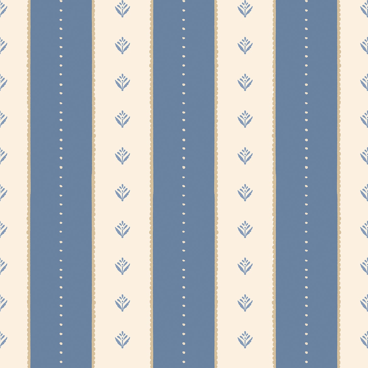 DECORATIVE STRIPE - Denim Mix