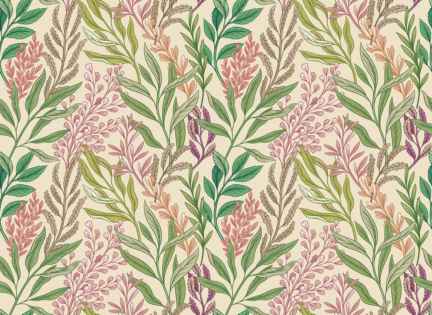 VERDANT LEAVES - Ruby Green