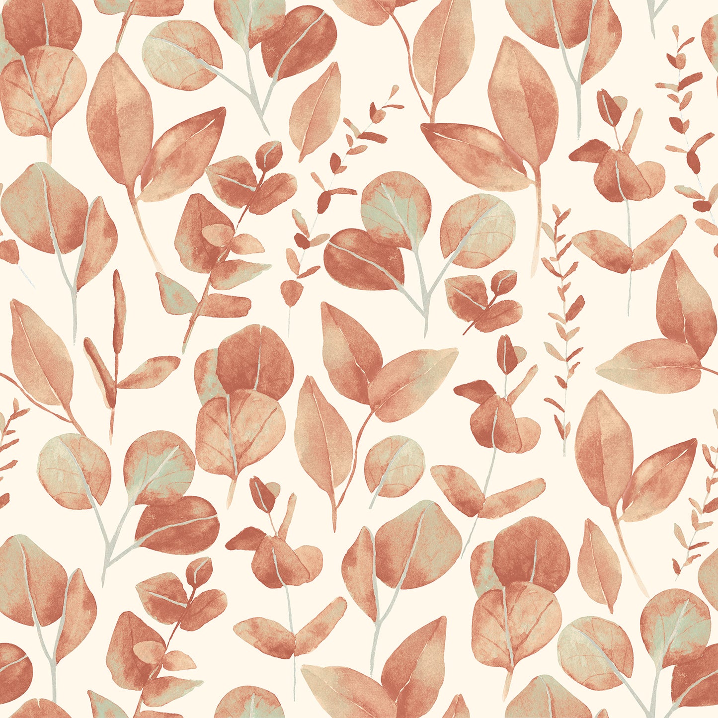 WATERCOLOUR LEAVES - Tuscan Mix