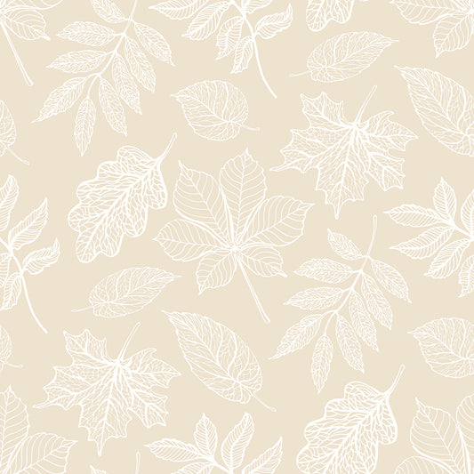 LEAF SILHOUETTE - Soft Sand