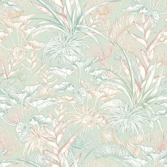 TROPICAL CANOPY - Duck Egg Mix
