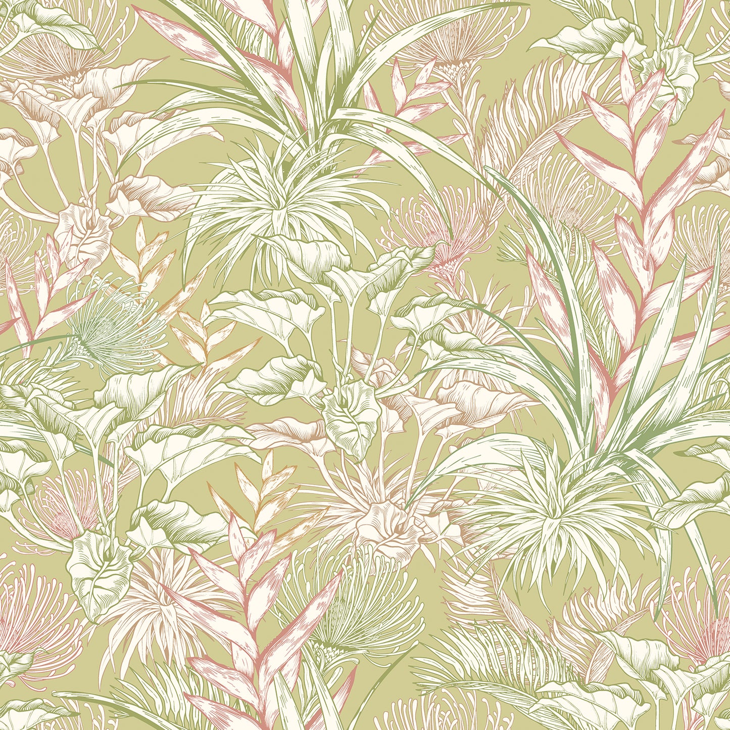 TROPICAL CANOPY - Lush Greens