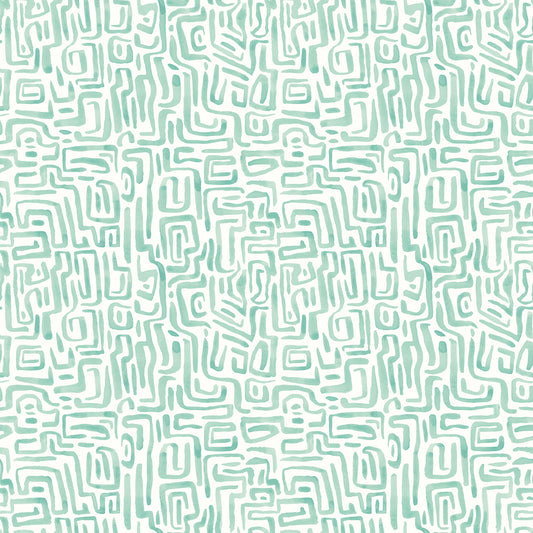 MAZE SQUIGGLE - Seafoam