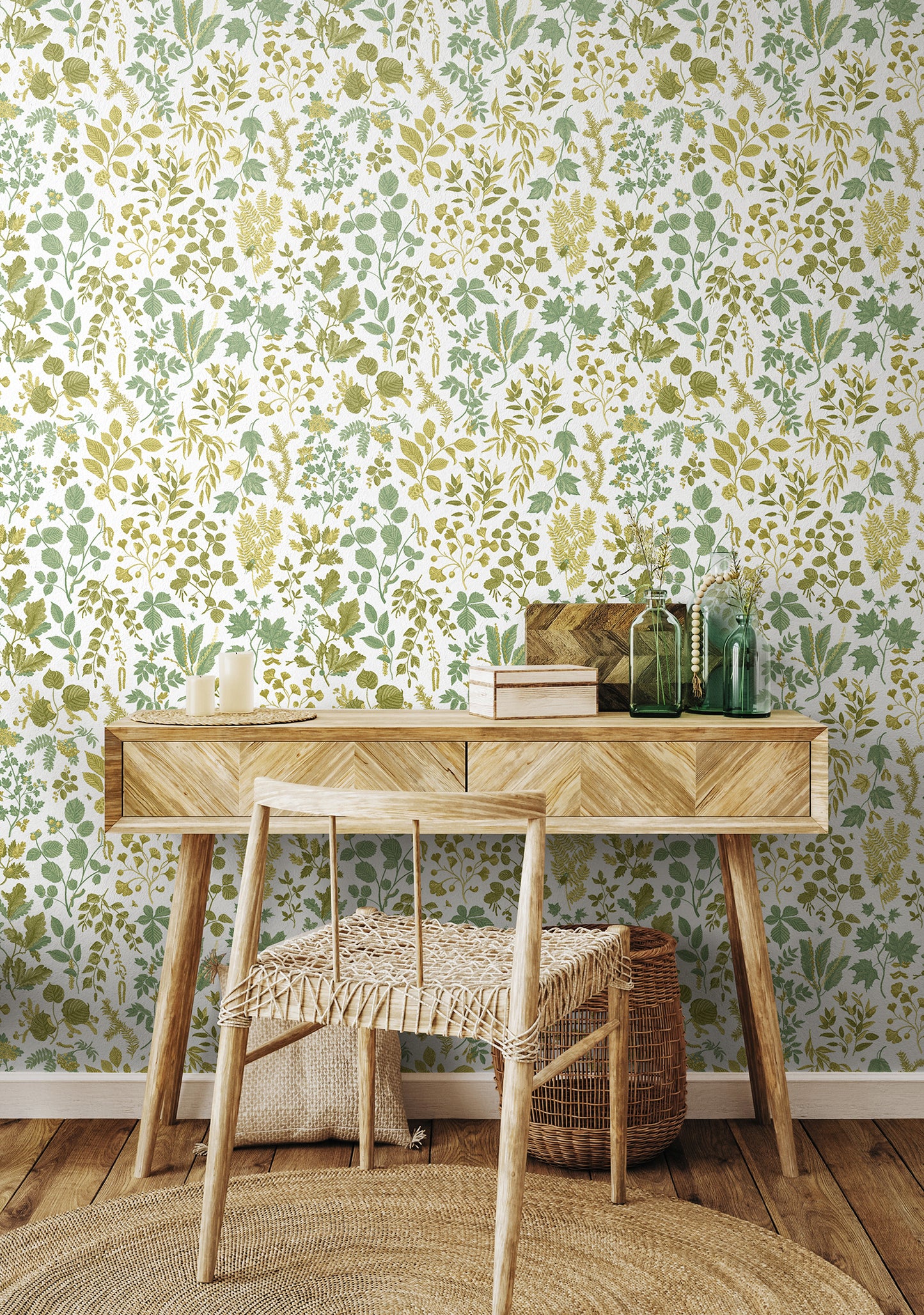 BOTANICAL LEAVES - Olive Mix