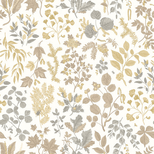 BOTANICAL LEAVES - Stone & Sand