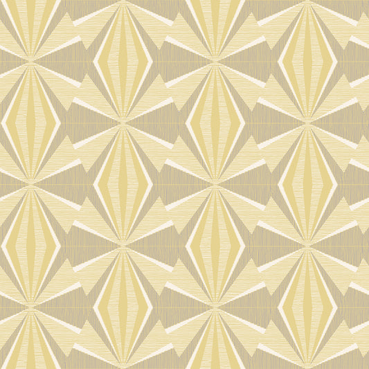 SUNRAY DIAMOND - Grey & Yellow