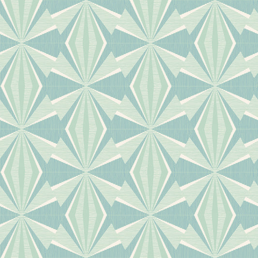 SUNRAY DIAMOND - Teal Blue