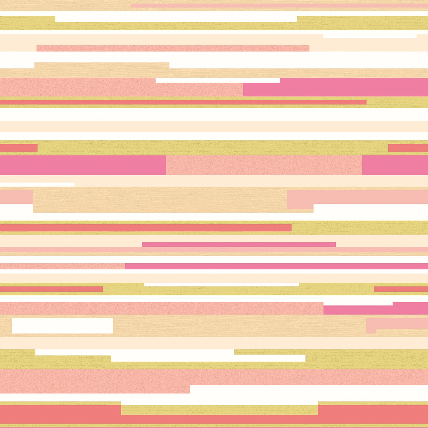 HORIZONTAL STRIPE - Pink & Green