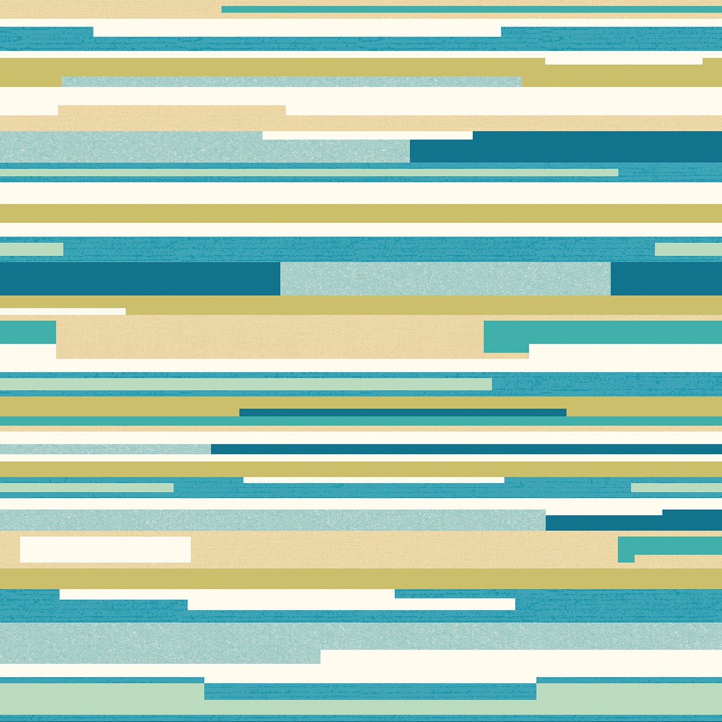 HORIZONTAL STRIPE - Teal Blue
