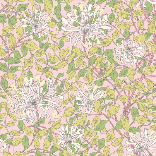 HONEYSUCKLE LEAF TRAIL - Soft Pink