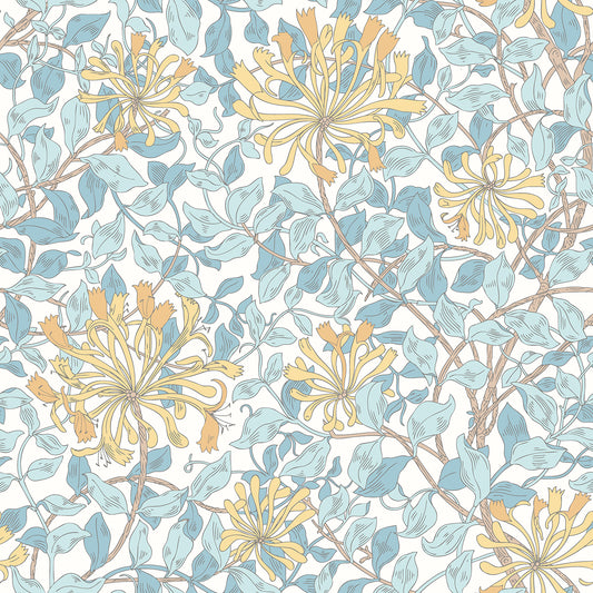 HONEYSUCKLE LEAF TRAIL - Soft Blue