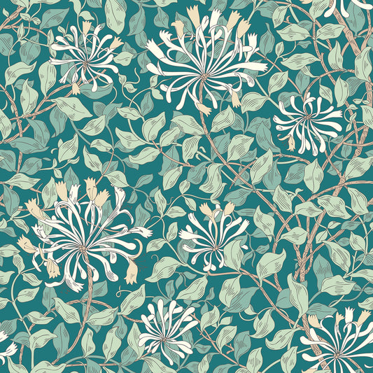 HONEYSUCKLE LEAF TRAIL - Dark Jade