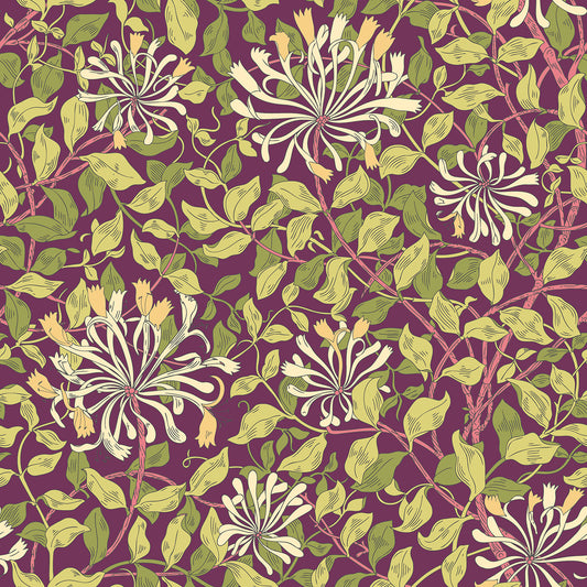 HONEYSUCKLE LEAF TRAIL - Aubergine
