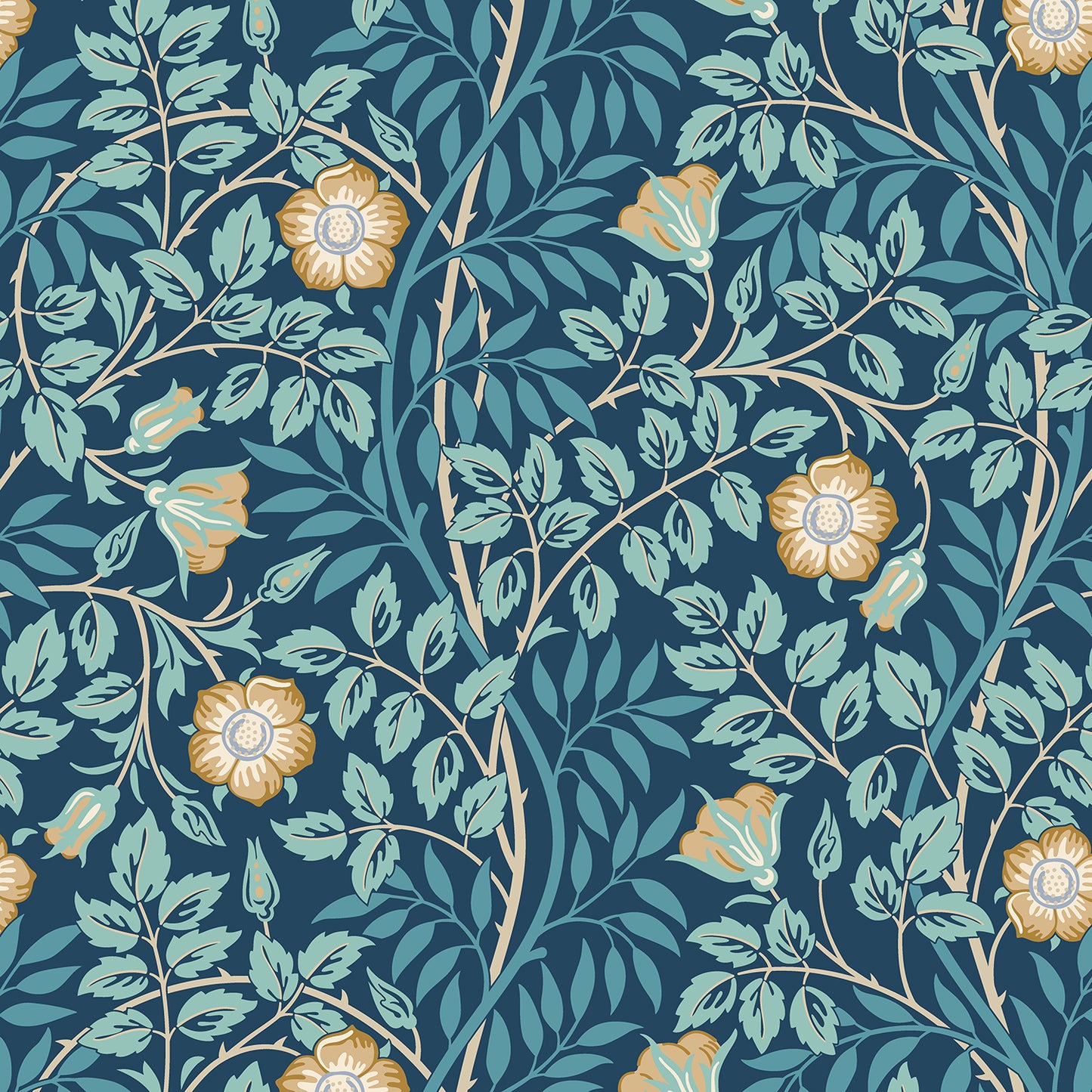 ROSEHIP TRAIL - Navy Blue