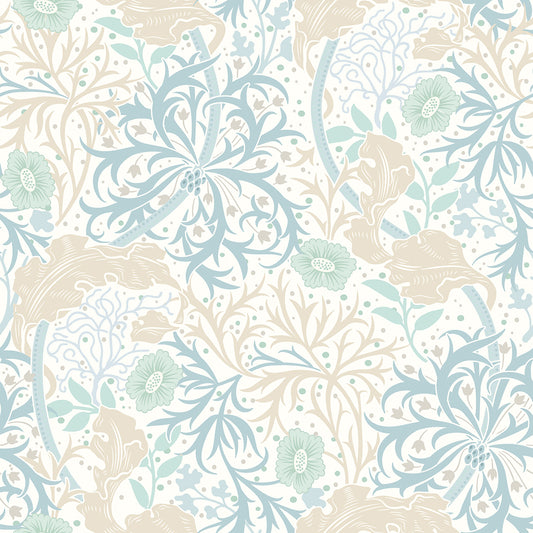 SEAWEED GARDEN - Soft Blue
