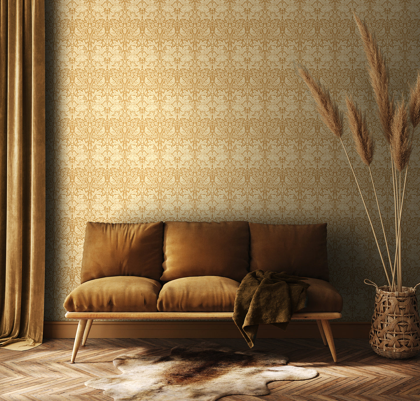 FOREST RABBIT - Yellow Ochre
