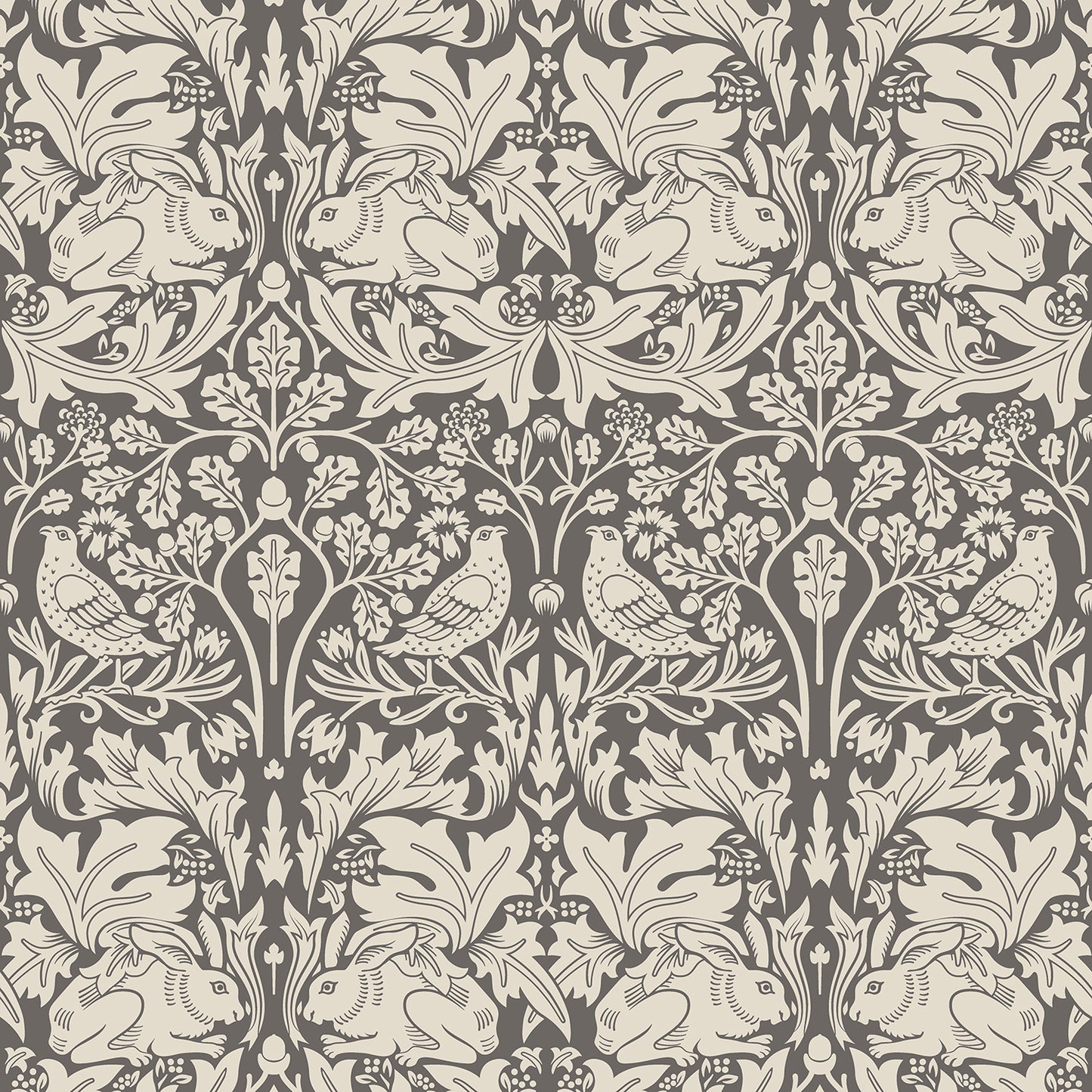 FOREST RABBIT - Charcoal Grey