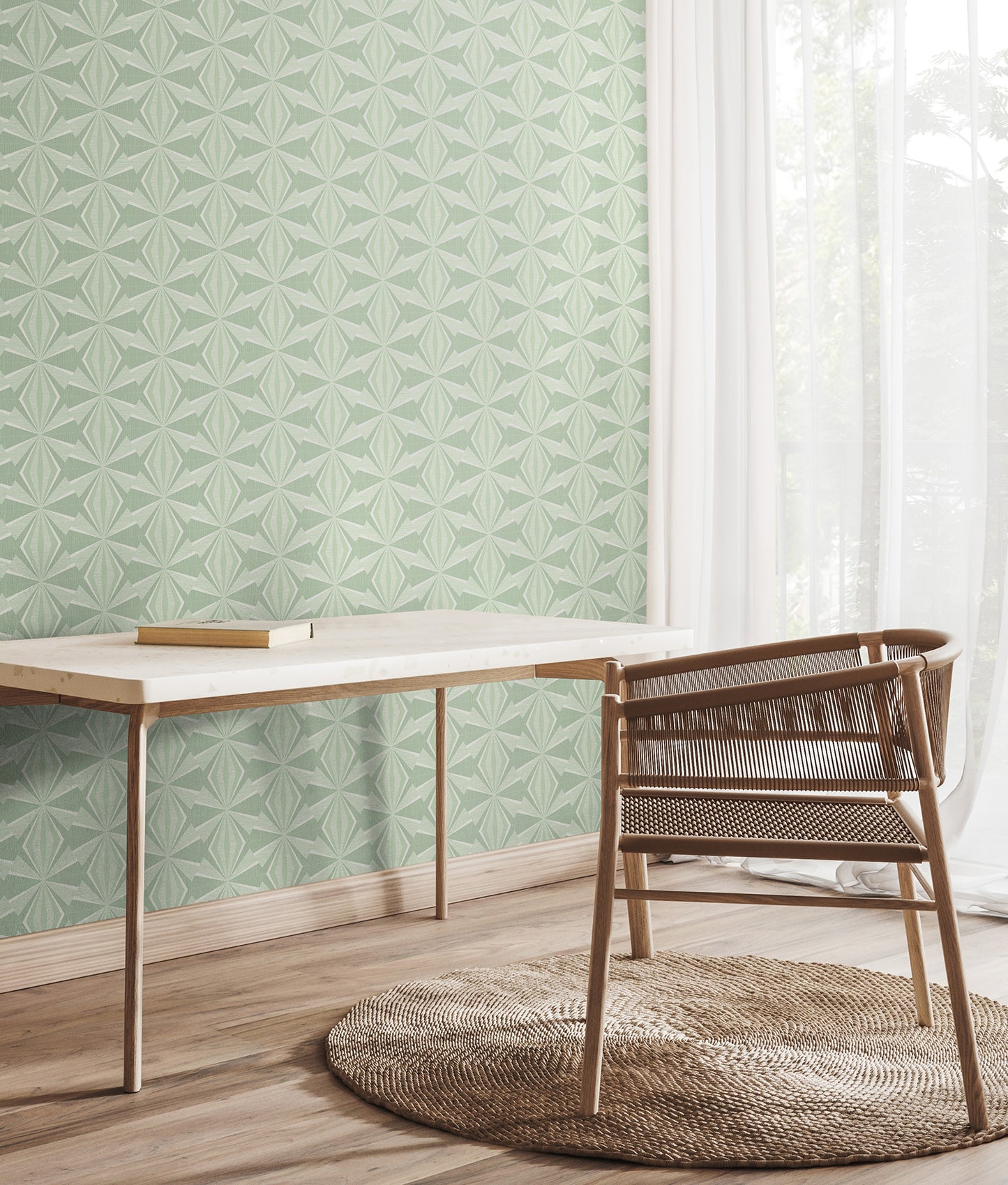 SUNRAY DIAMOND - Mint Green