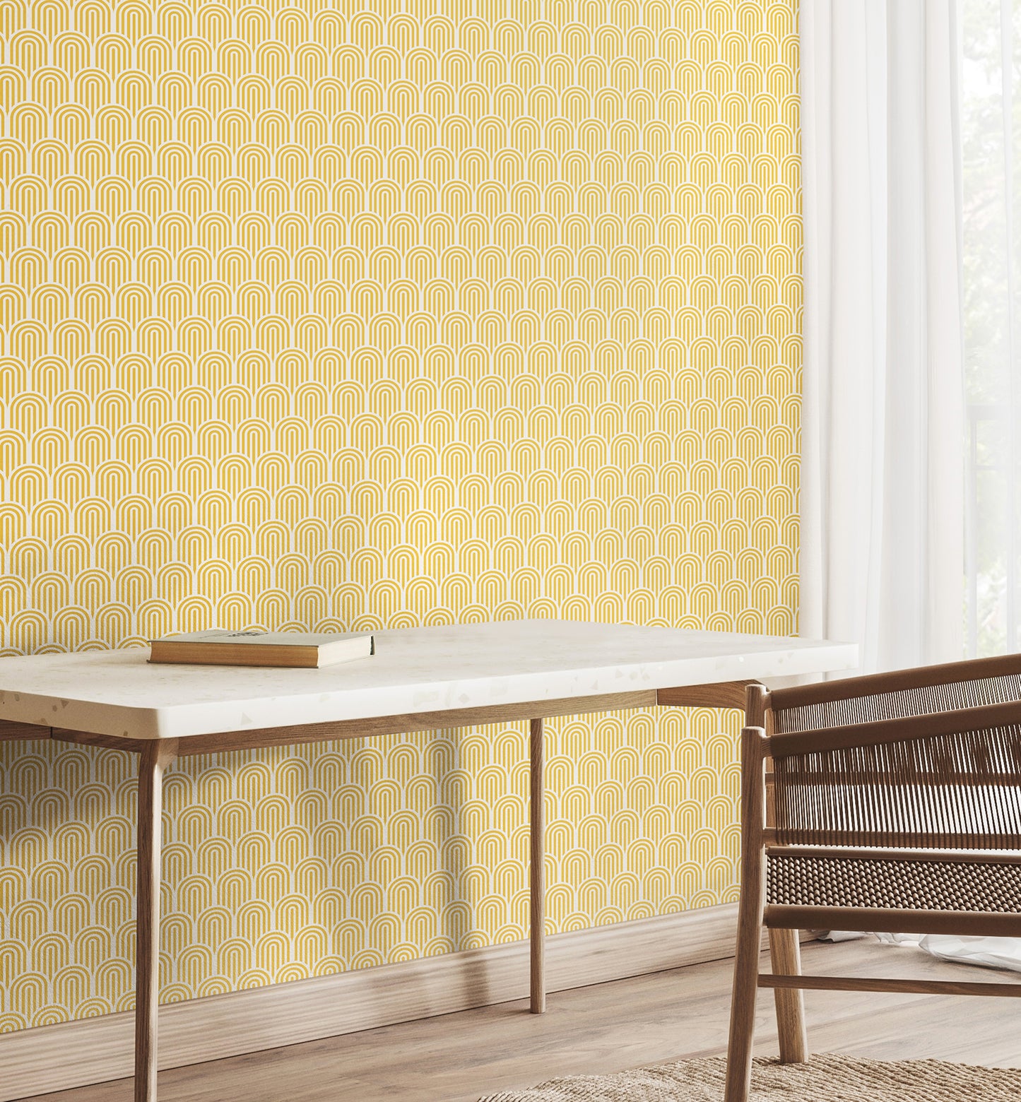 RETRO ARCH - Yellow