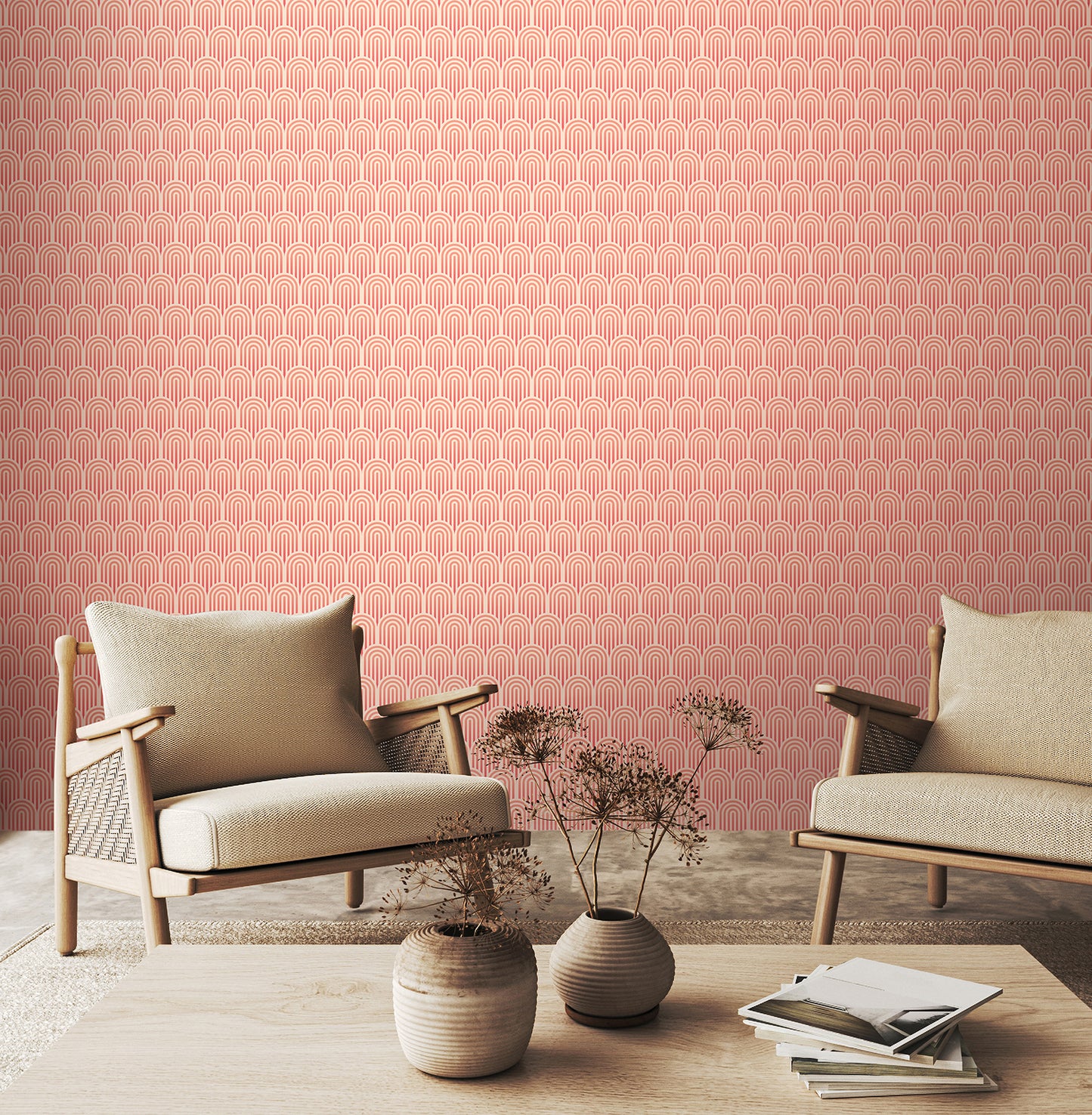 RETRO ARCH - Blush Pink